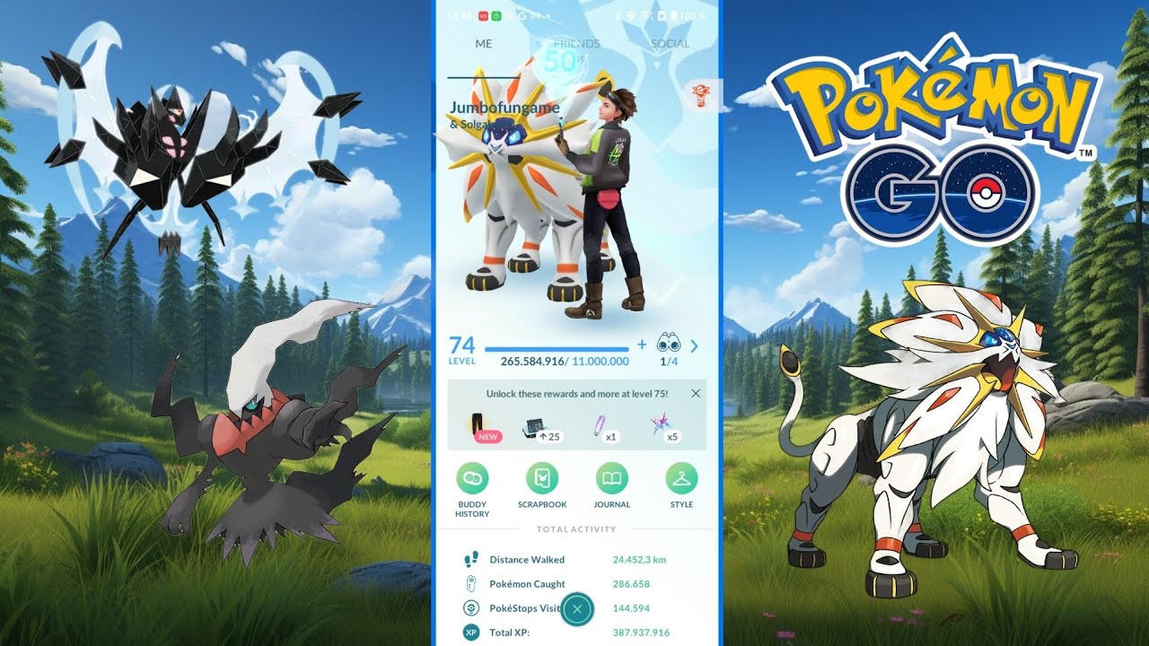 Solgaleo Raid Hour 100% Hunt Pokemon Go Dansk 