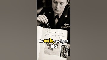 “The First Computer Bug Wasn’t a Glitch… It Was Alive 🪲 #Innovation #DidYouKnow#HistorysLostFiles