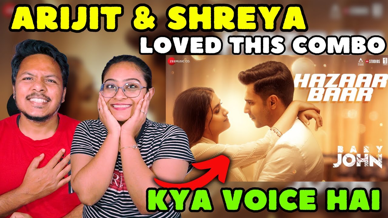 Hazaar Baar | Baby John | Varun Dhawan, Keerthy S | Thaman S, Arijit Singh, Shreya Ghoshal, Irshad