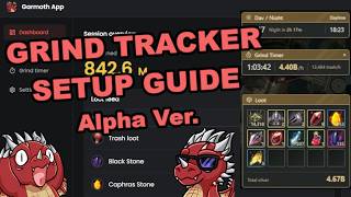 BDO Garmoth Grind Tracker Setup Guide (Alpha Version) screenshot 4