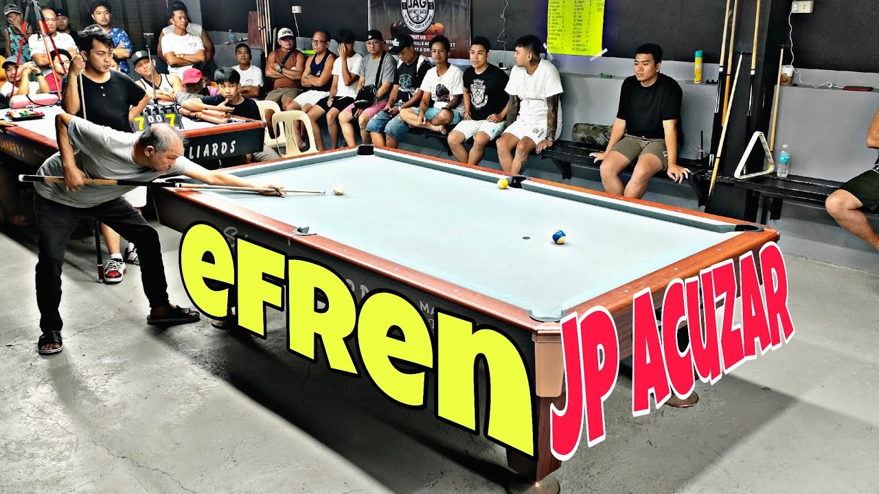 [2] Efren BATA Reyes  🆚  JP Acuzar 💯Race 19 [PAREHAS ] @Phase 2C,Manila Hills Billiard