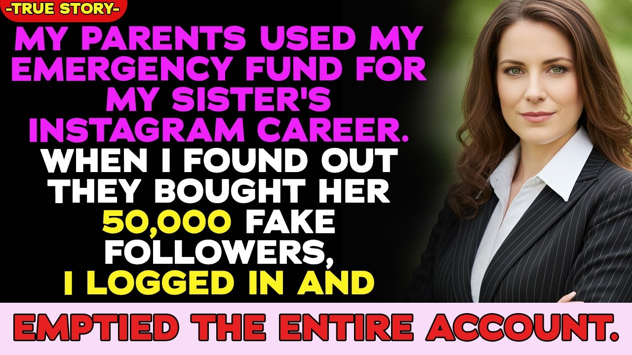 My Parents Took $47,000 From Me To Buy My Sister Fake Followers, So I Took It All Back