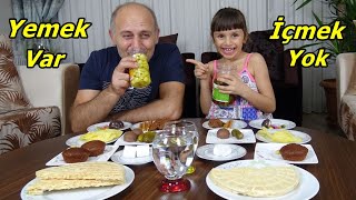 Yemek Var İçmek Yok Challenge! Funny Kids Video