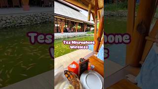 TES MICROPHONE DI TEMPAT RAMAI