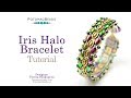 Iris Halo Bracelet - DIY Jewelry Making Tutorial by PotomacBeads