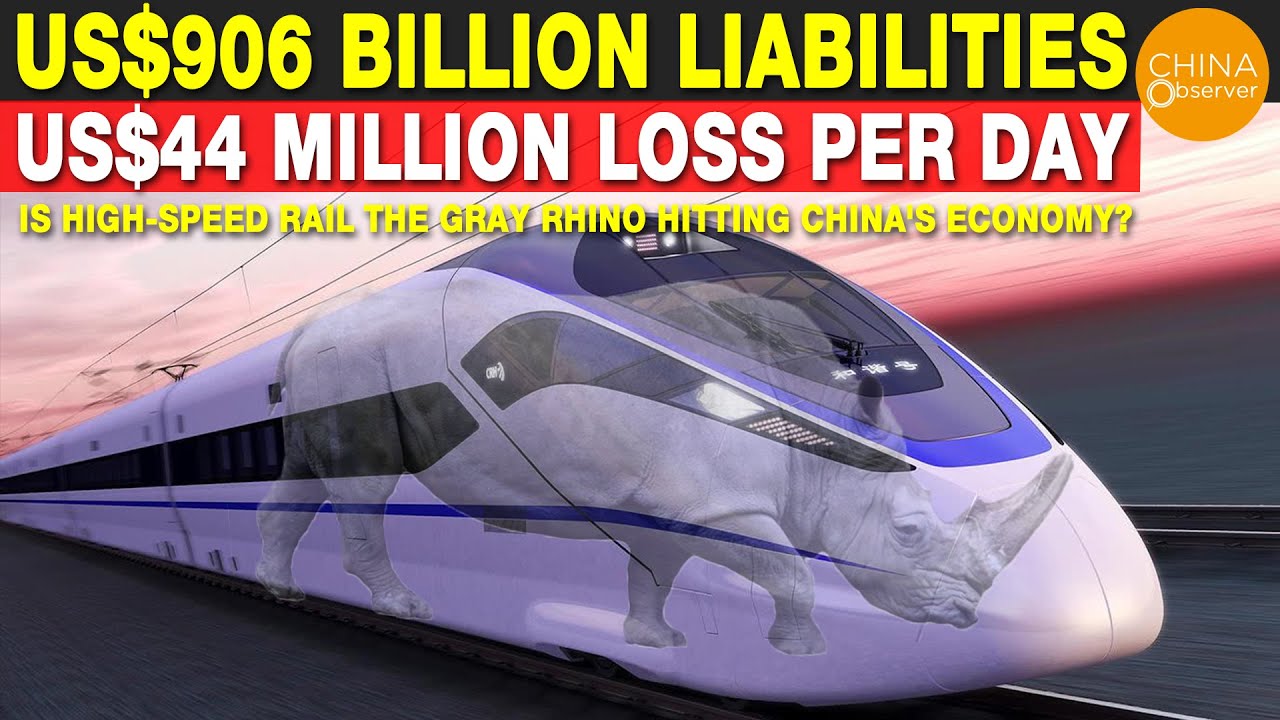 $44 Million Loss per Day | High-Speed Rail, the Gray Rhino Impacting China's  Economy | Ghost Rail - YouTube