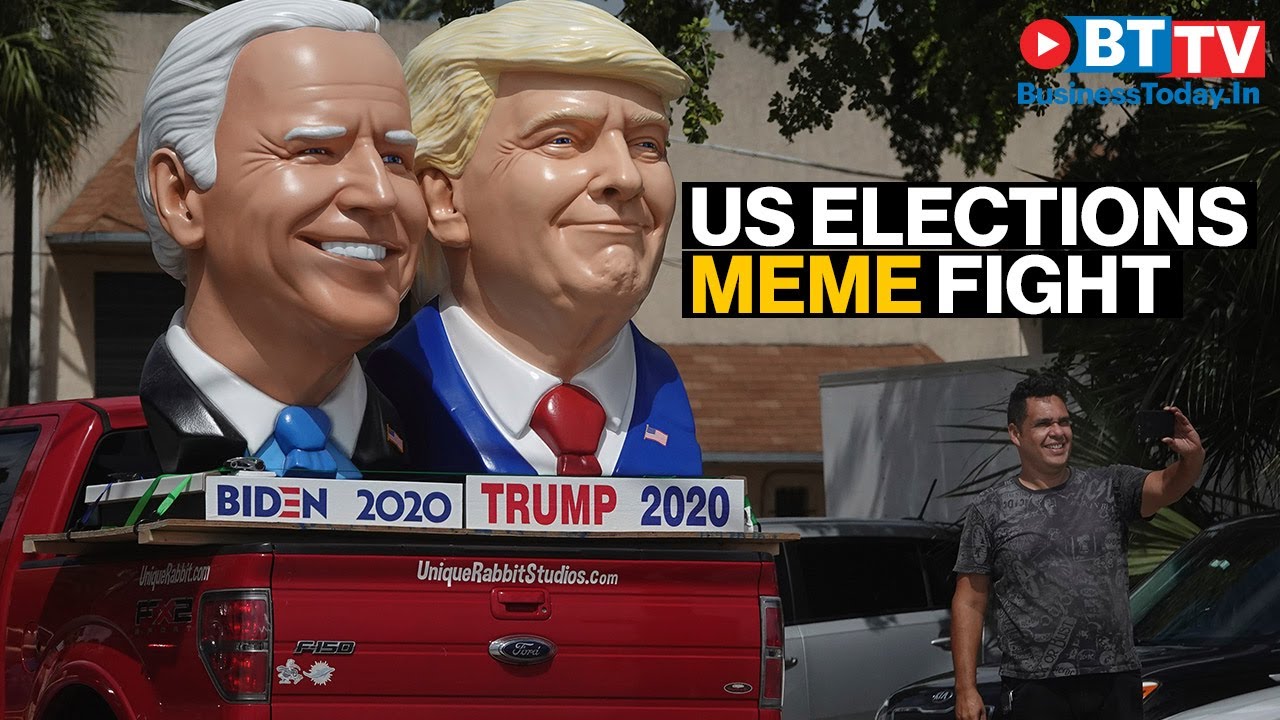 Us Elections 2020 Meme War Escalates As America Awaits Results Youtube