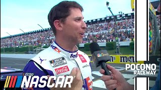 Hamlin on contact with Chastain 'what did you want me to do'