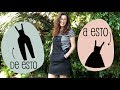 De enterito a vestido - Cómo hacer una FALDA a partir de un JEAN