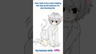 Showing Bro My Boywife Skills~