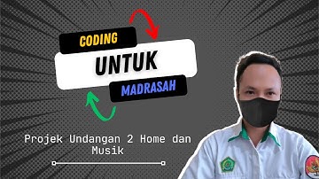 Projek Undangan 2 Home dan Lagu #programming #pemrogramanweb #codinguntukmadrasah