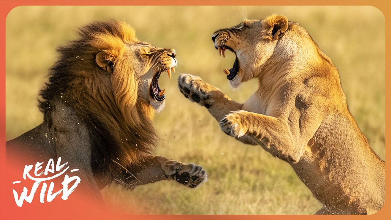 Documentary backdrop image for The Battle for Survival Between Africa’s Biggest Cats (2025)
