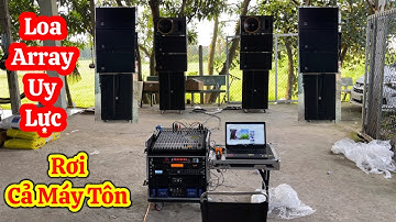 "Tiếp Tục Lên"  Dàn Loa Array Vip MTNS10150 Cho Khách Quen Của Minh Triết Audio LH: 0932669768