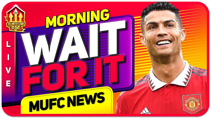 Ten Hag's RONALDO Decision! Man Utd Transfer News