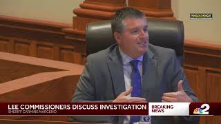 Lee County commissioners publicly discuss FBI probe into Sheriff Marceno