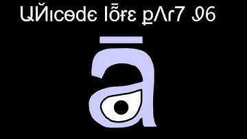 Unicode Lore Part 96