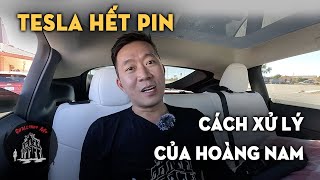 Mệt với xe điện Tesla - đành về nhà sớm