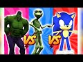 Dame tu cosita vs Hulk vs Sonic - El Chombo, Funny alien Dance