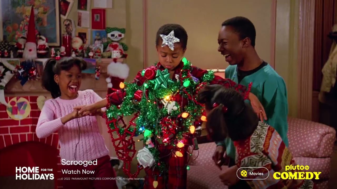 PlutoTV Scrooged Thrice Upon A Time On Air Campaign