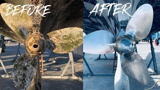 How To Quickly & Easily Service Your Feathering Propeller & Rope Cutter | Technical Sailing