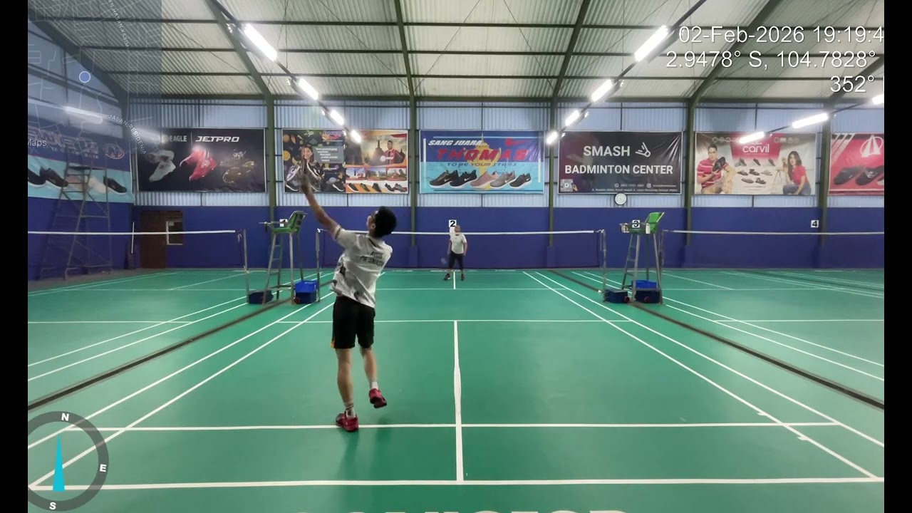 Mabar Senin Malam || Match; Agus vs Alfian || Badminton Asyikk in Monday; Feb 2, 2026