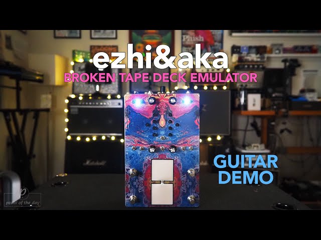 ezhi&aka // Double Tape T Broken Tape Deck Emulator (Stereo Guitar