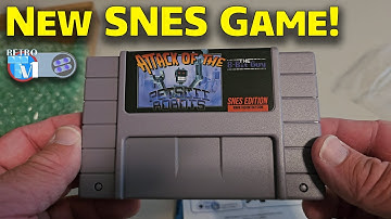 New SNES Game in 2023 - Petscii Robots by the 8 Bit Guy - Unboxing & Review