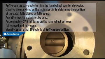 SAL T MSSBSV, Step 5 - Open the Sea Valve gate