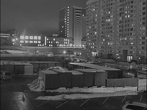 BEWARD BD143P30, запись с камеры, ночь, работа зум-объектива (тур PTZ)