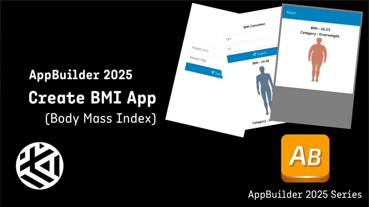 Creating Simple BMI app using Decsoft App Builder