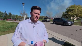 Man describes being shot at outside Grand Blanc Township church