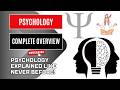 Psychology Explained Like Never Before!
