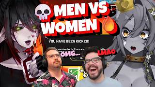 MEN vs WOMEN UNO CHAOS! ๐ด Ray & Bricky vs Jax & Layna ๐