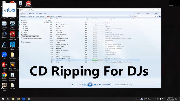 How to rip CDs on Windows and MacOS