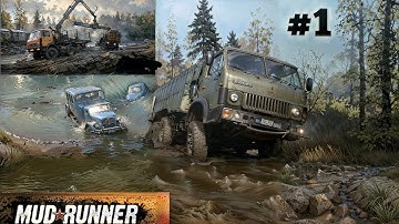 Mudrunner Android Gameplay - Mission Mode #mudrunner #games and #ofrod #1 android #gameplay #videos