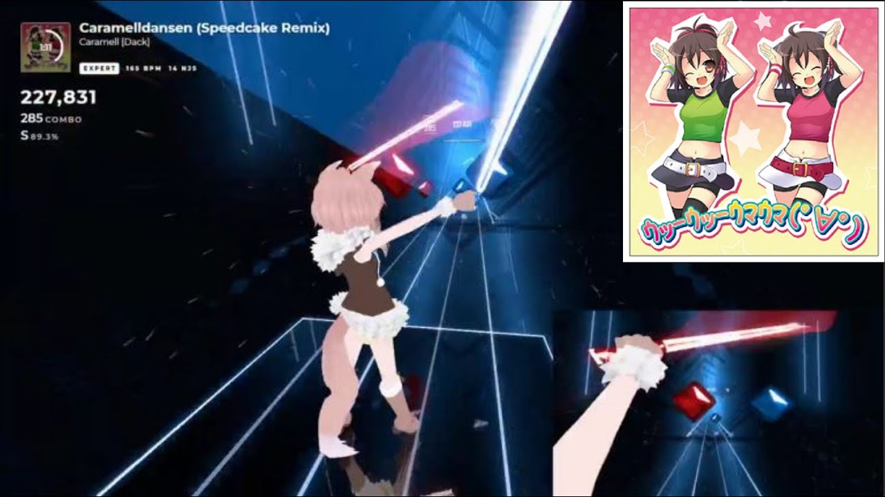 【Beat Saber】Caramelldansen ｳｯｰｳｯｰｳﾏｳﾏ(ﾟ∀ﾟ) YouTube