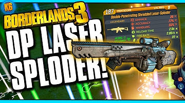 Borderlands 3 - New Legendary - DP LASER SPLODER - TORGUE!