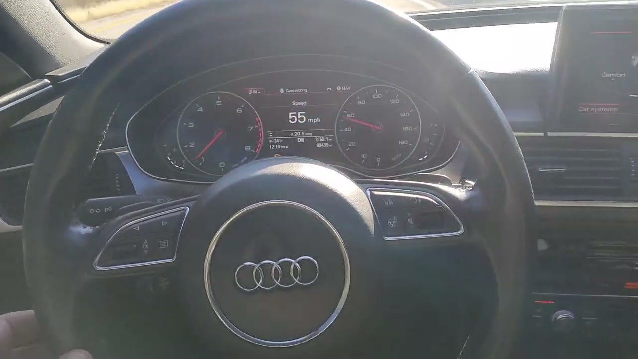 C7 A6 vibration when braking