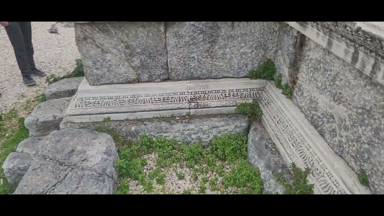 Прогулка за кулисами римского театра в Изнике | Замечательное мастерство обработки камня