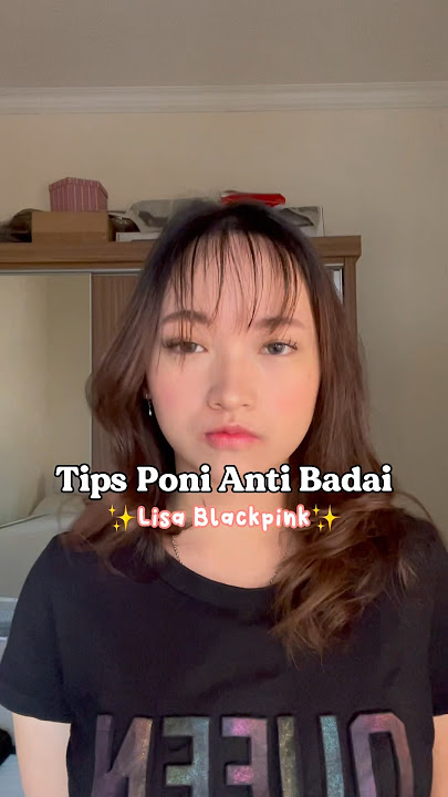 Tips poni ala Lisa Blackpink✨ Subscribe for more content! #lisa #blackpink #hairstyle #hairhacks