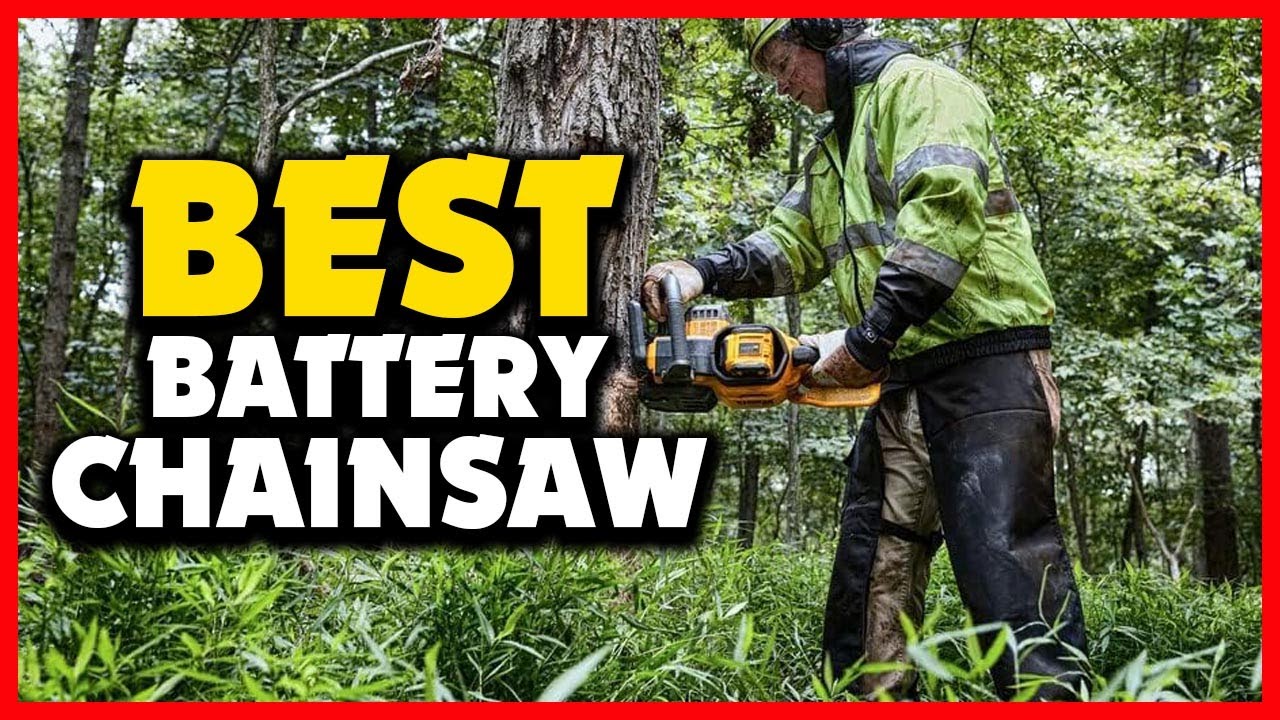 Top 5 Best Battery Chainsaw Reviews in 2025 - YouTube