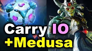 Crazy Carry Io Medusa Combo - Malaysia Vs Australia Wesg 2018 Dota 2