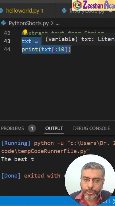 Python Shorts 19: Using bracket to extract string #python # ...