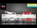 Rare Lambos! Mini GT - Japan ToysRUs LB Works Lamborghini Huracan GT - #134 &amp; #141 REVIEW