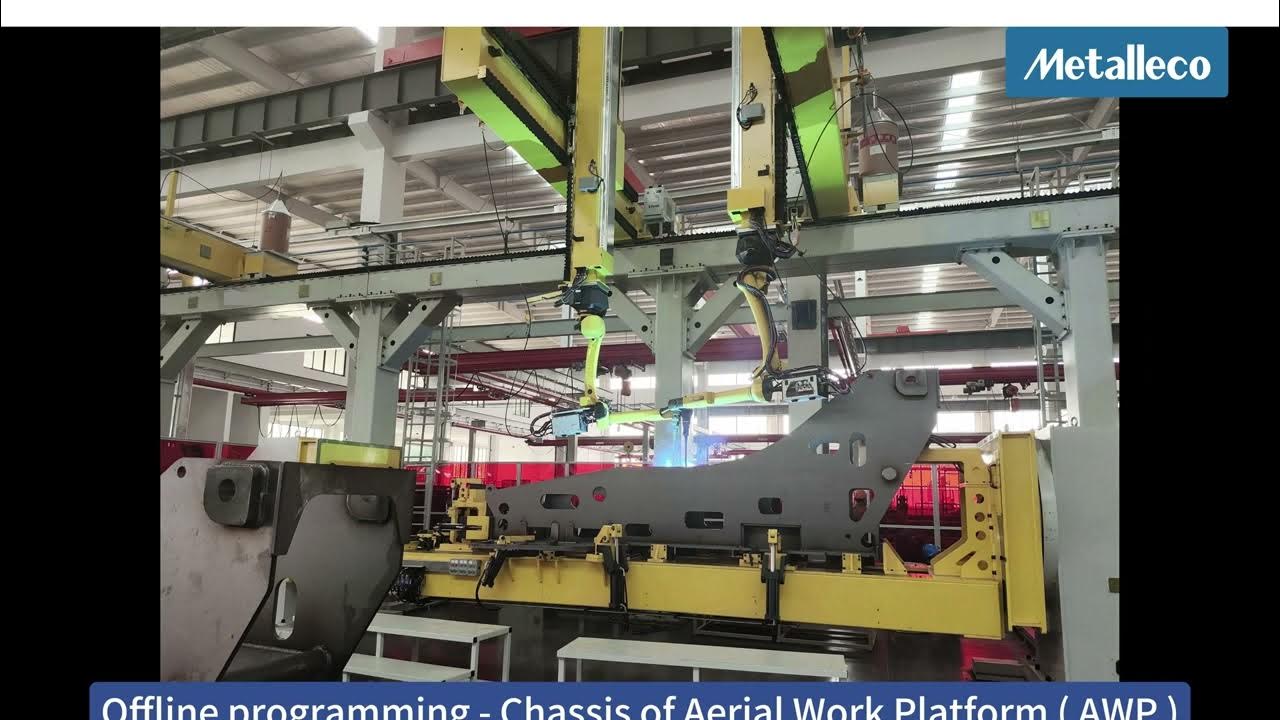 Offline programming Chassis of Aerial Work Platform (AWP) B - YouTube