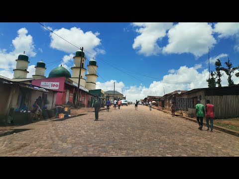 Driving Around Gitega Town Burundi Africa | GITEGA Town Drive | Gitega Political Capital of Burundi