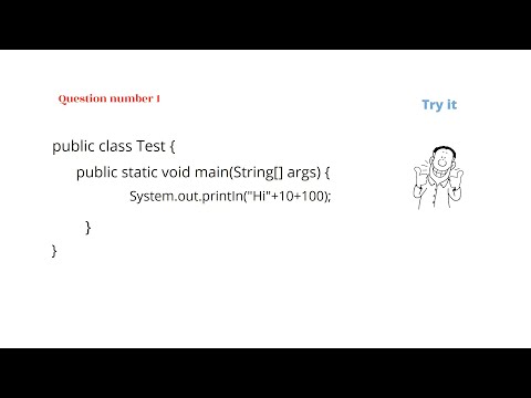 Java Programming Questions | Guess the output for the Programs