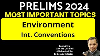 Prelims 2024-Most Important Topics Environment