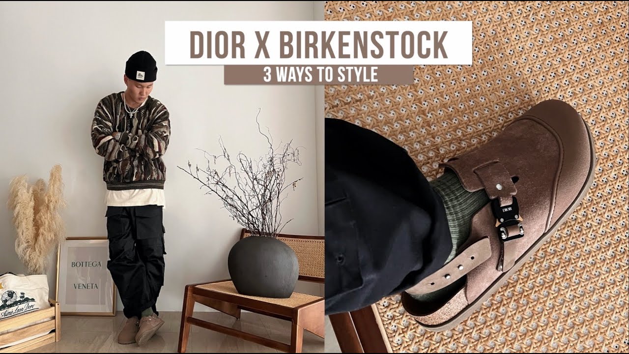 DIOR x BIRKENSTOCKS “BROWN” (3 WAYS TO STYLE & UNBOXING