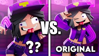 'Purple Girl' Original VS. Something isn't right...